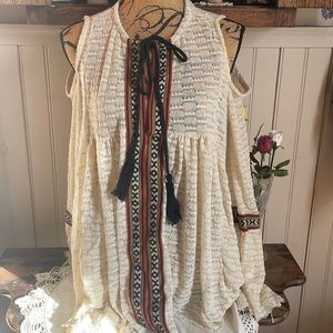 Camille & co loose knit sweater small medium